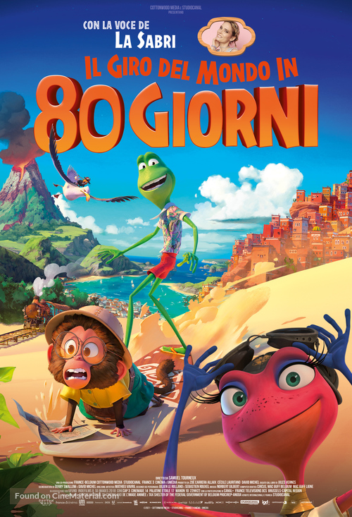 Around the World - Italian Movie Poster