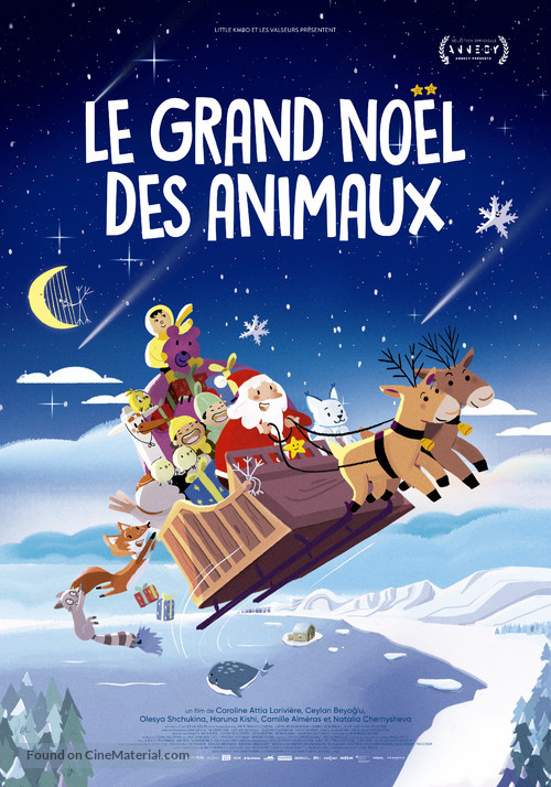 Animal Tales of Christmas Magic - Swiss Movie Poster