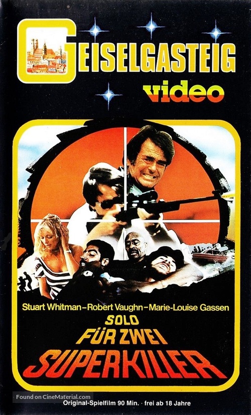 Cuba Crossing - German VHS movie cover