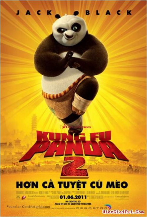 Kung Fu Panda 2 - Vietnamese Movie Poster