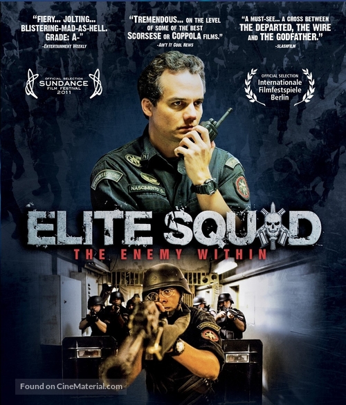 Tropa de Elite 2 - O Inimigo Agora &Eacute; Outro - Blu-Ray movie cover