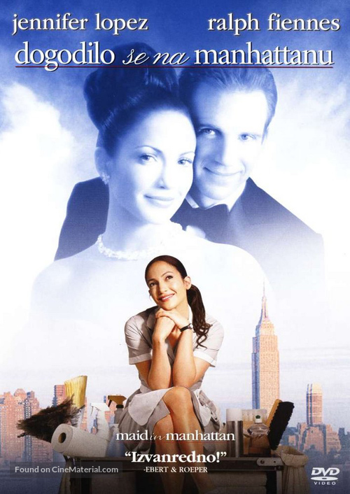 Maid in Manhattan - Croatian DVD movie cover