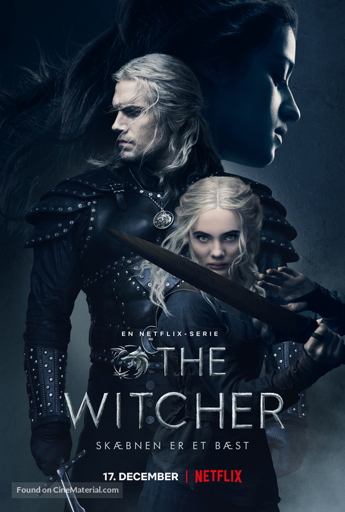 &quot;The Witcher&quot; - Danish Movie Poster