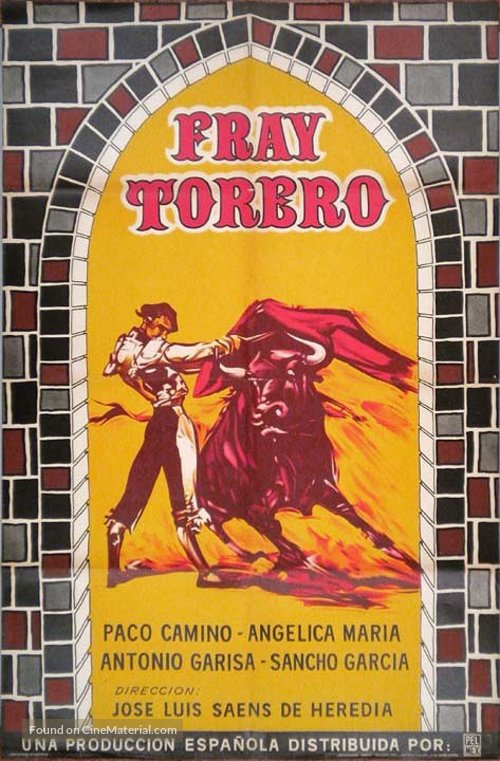 Fray Torero - Mexican Movie Poster