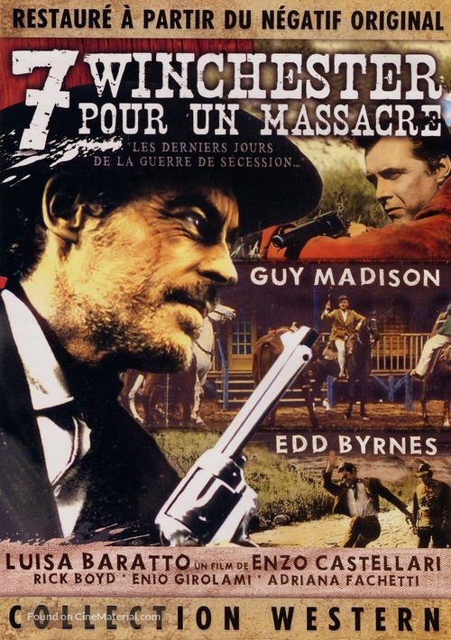 Sette winchester per un massacro - French DVD movie cover