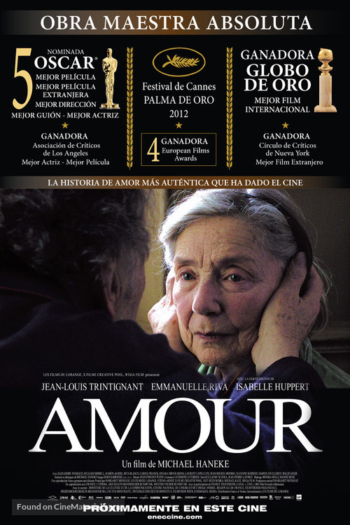 Amour - Uruguayan Movie Poster