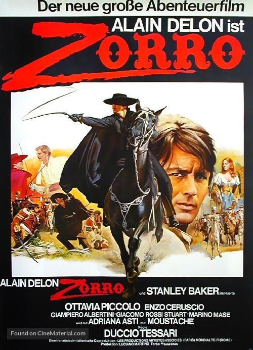 Zorro - German Movie Poster