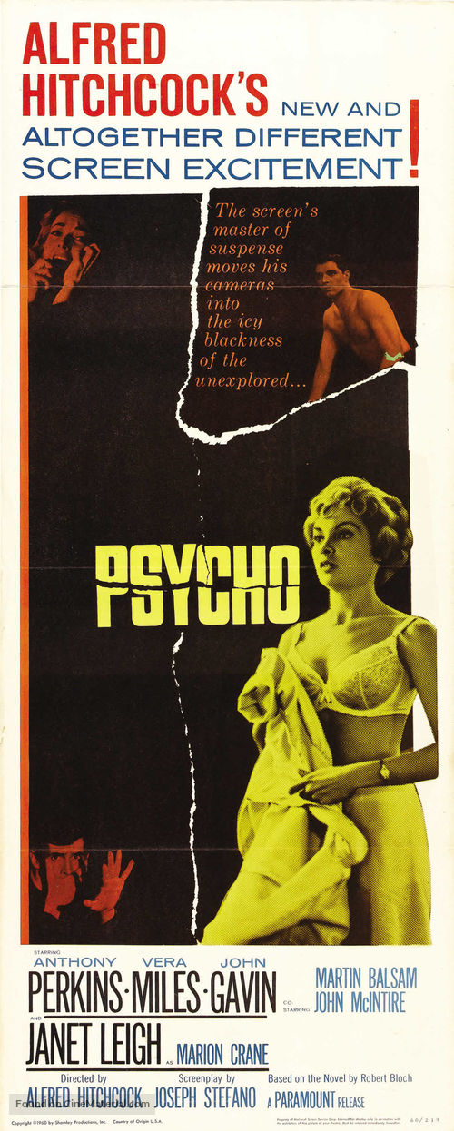 Psycho - Australian Movie Poster