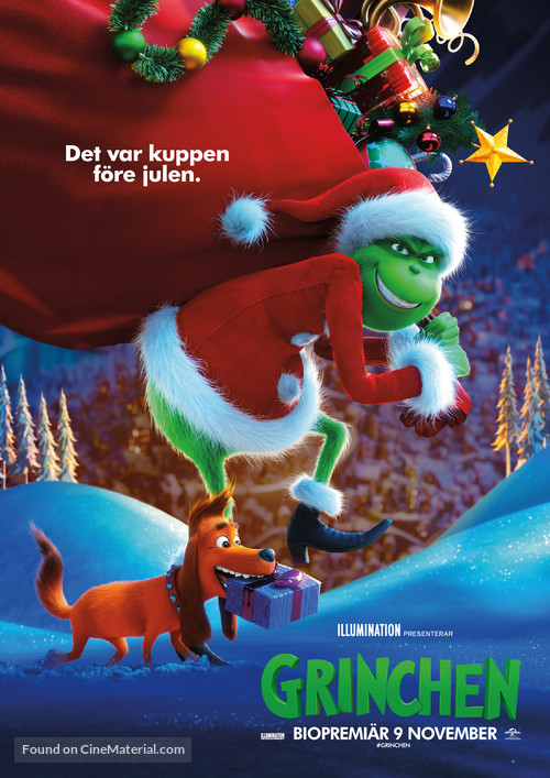 The Grinch - Swedish Movie Poster