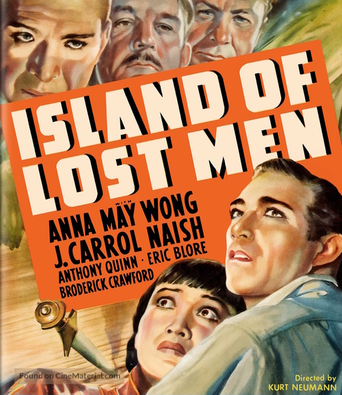 Island of Lost Men - Blu-Ray movie cover