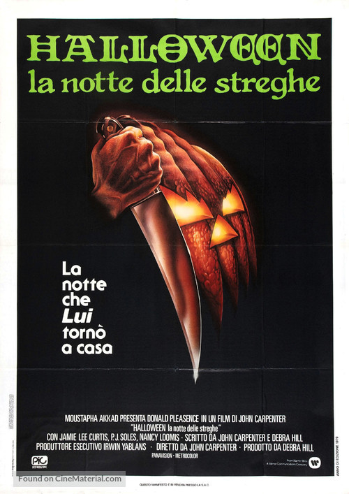 Halloween - Italian Movie Poster