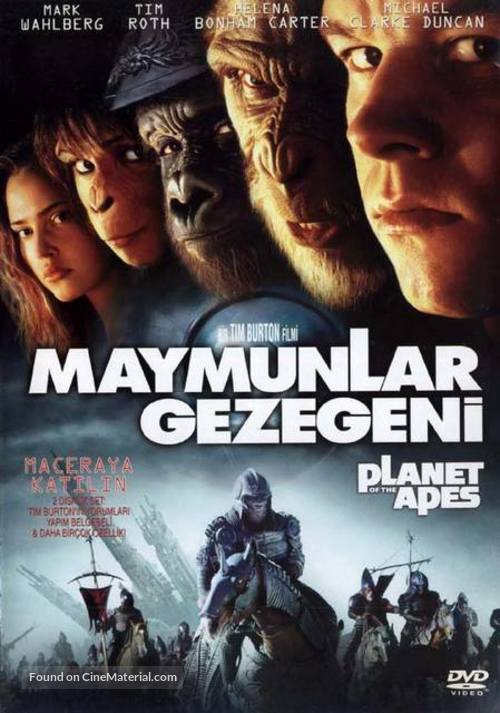 Planet of the Apes - Turkish DVD movie cover