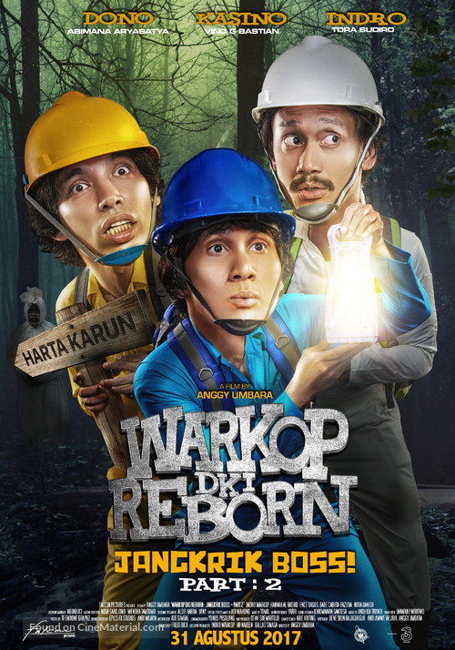 Warkop DKI Reborn: Jangkrik Boss Part 2 - Indonesian Movie Poster