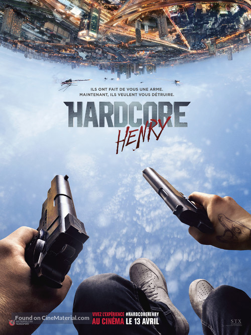 Hardcore Henry - French Movie Poster