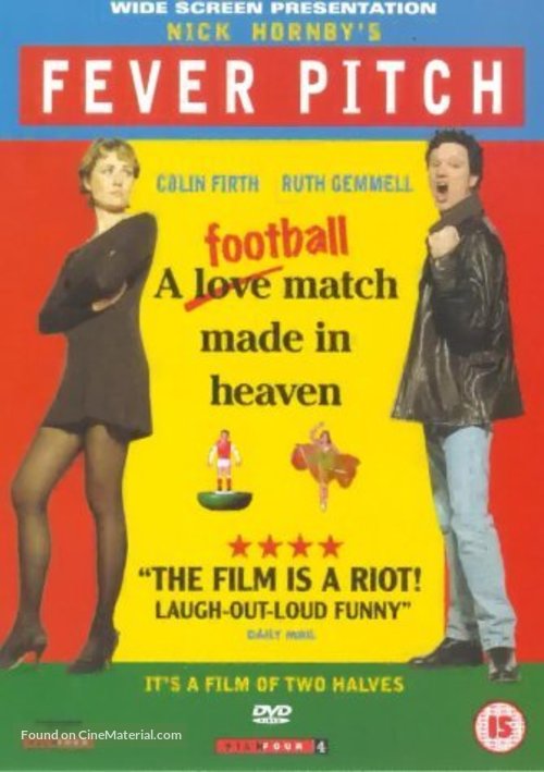 Fever Pitch - British DVD movie cover