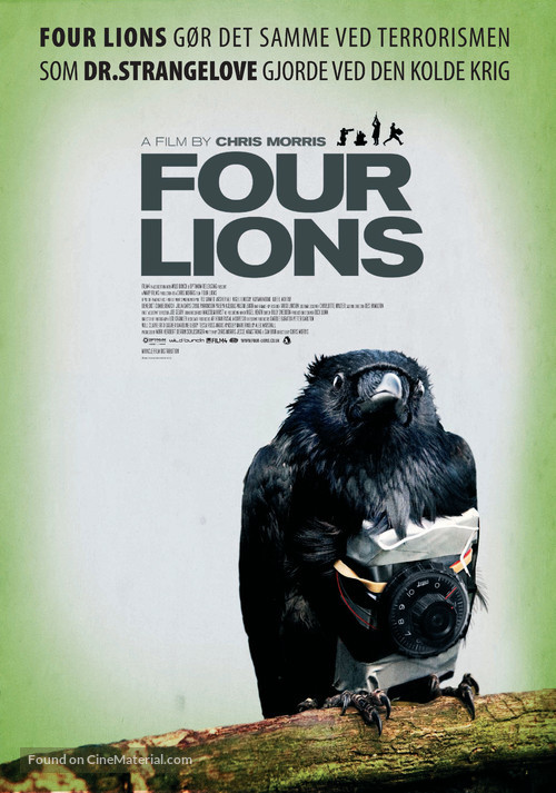 Four Lions - Danish Movie Poster