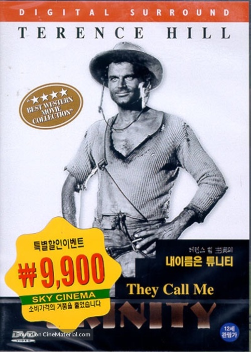 Lo chiamavano Trinit&agrave; - South Korean DVD movie cover