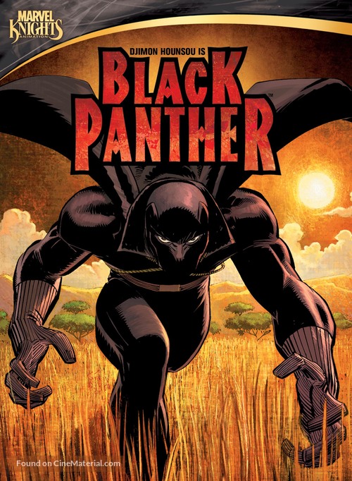 &quot;Black Panther&quot; - DVD movie cover