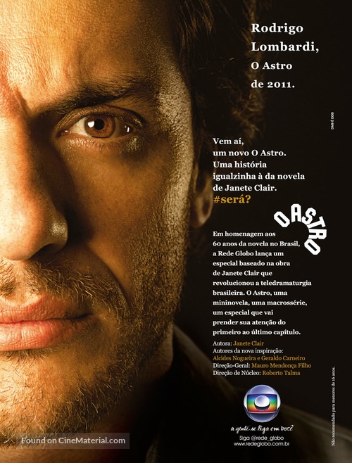 &quot;O Astro&quot; - Brazilian Movie Poster