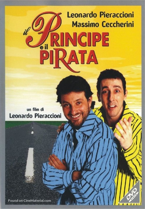 Il principe e il pirata - Italian DVD movie cover