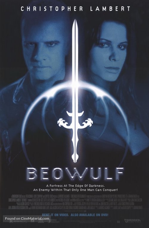 Beowulf - Video release movie poster