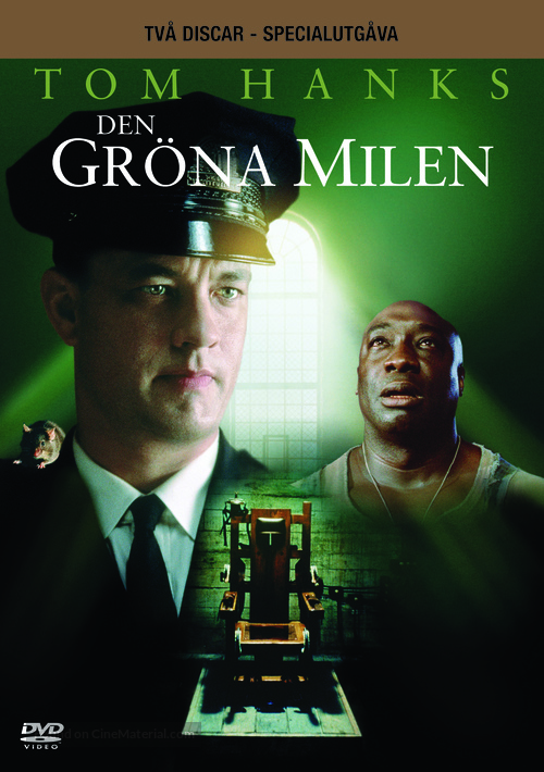 The Green Mile - Swedish DVD movie cover