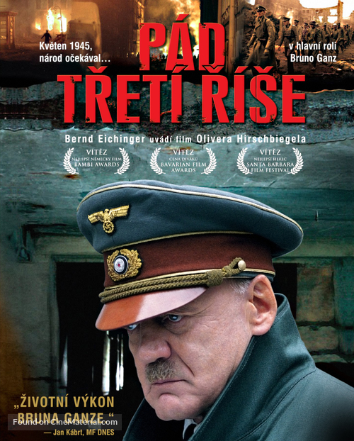 Der Untergang - Czech Blu-Ray movie cover