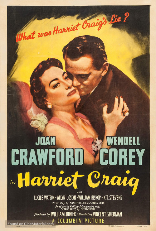 Harriet Craig - Movie Poster