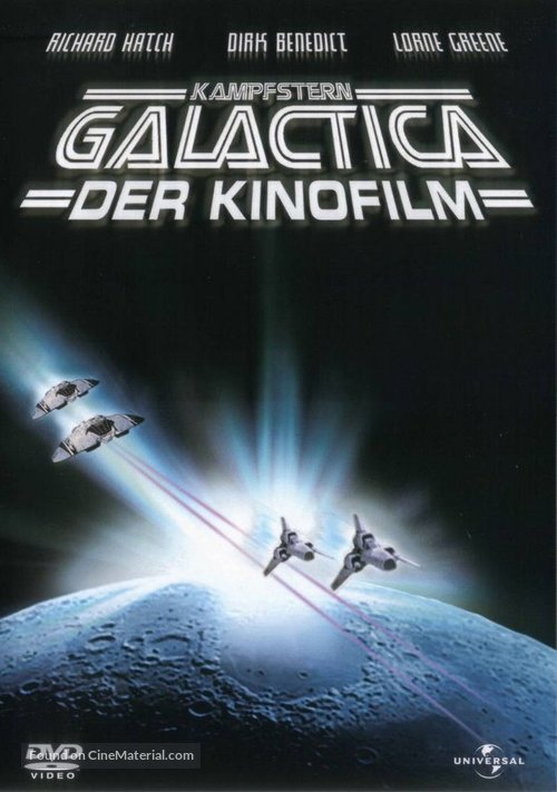 Battlestar Galactica - German DVD movie cover