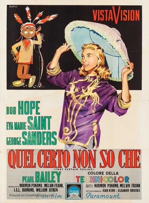 That Certain Feeling - Italian Movie Poster