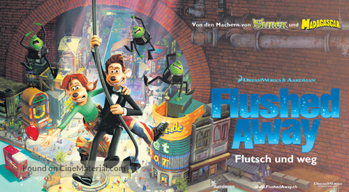 Flushed Away - Swiss Movie Poster