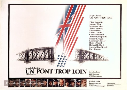 A Bridge Too Far - French Movie Poster