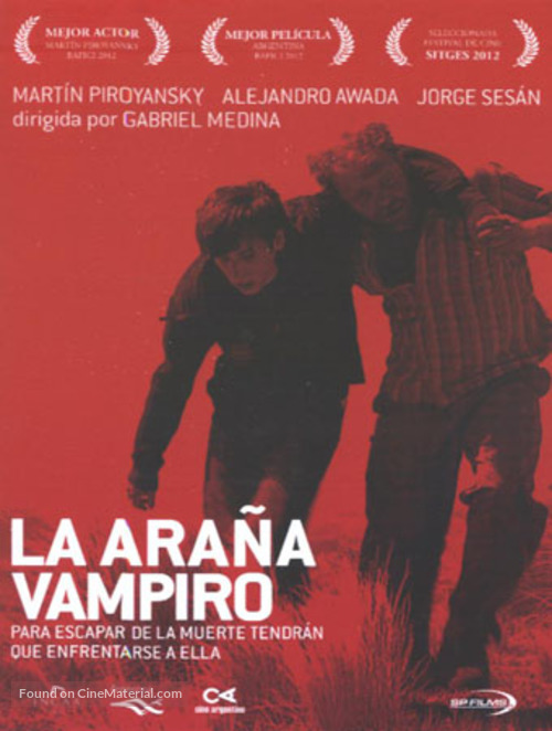 La ara&ntilde;a vampiro - Argentinian Movie Poster