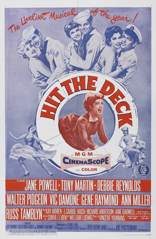 Hit the Deck - Re-release movie poster
