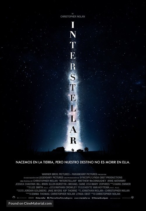 Interstellar - Spanish Movie Poster