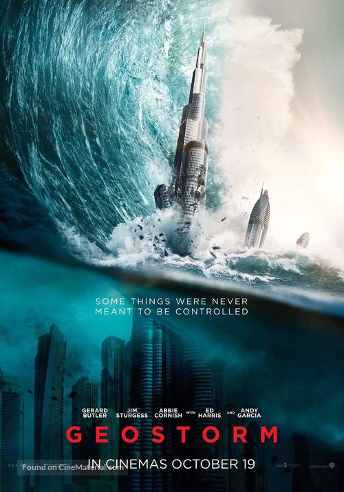 Geostorm - Lebanese Movie Poster