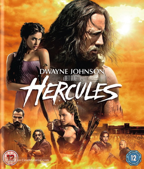 Hercules - British Blu-Ray movie cover