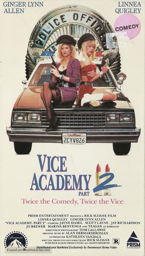 Vice Academy Part 2 - VHS movie cover