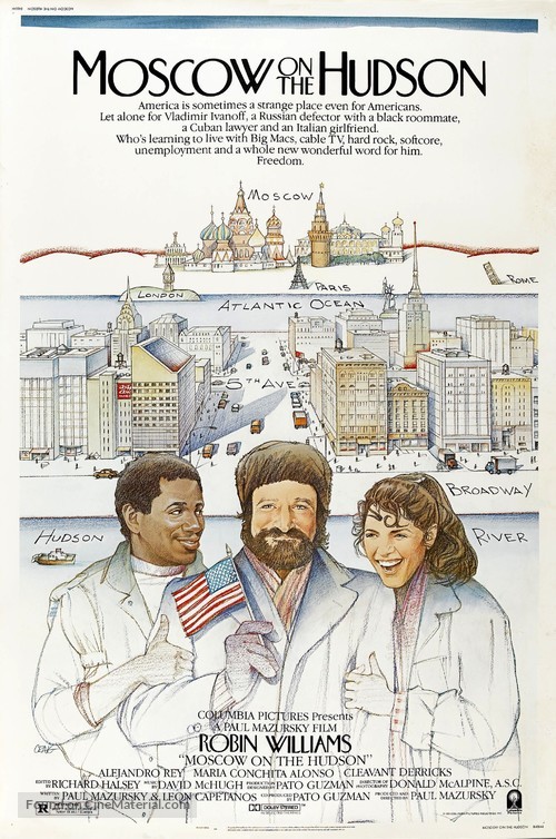 Moscow on the Hudson - Movie Poster