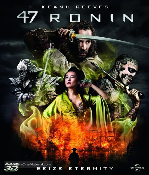 47 Ronin - Blu-Ray movie cover