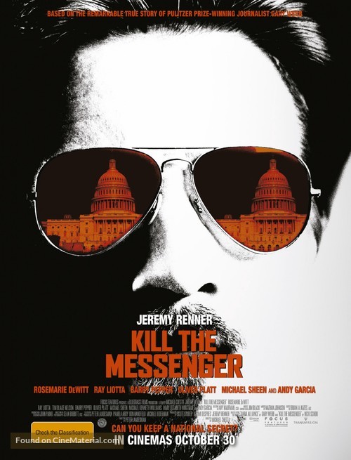 Kill the Messenger - Australian Movie Poster