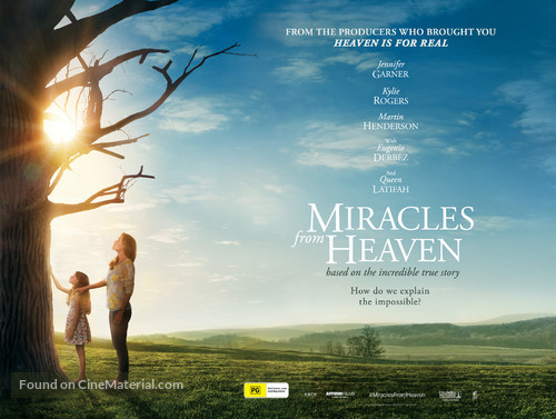 Miracles from Heaven - Australian Movie Poster
