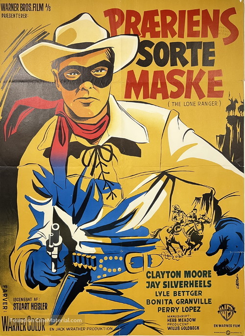 &quot;The Lone Ranger&quot; - Danish Movie Poster