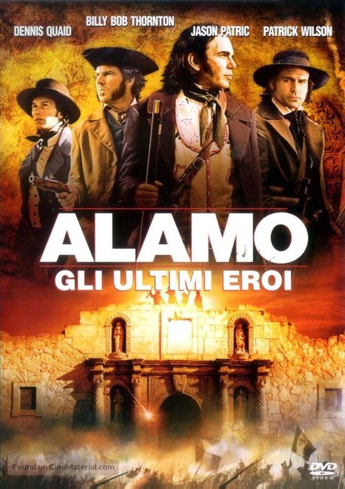 The Alamo - Italian DVD movie cover