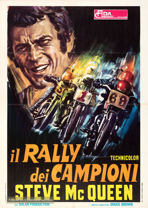On Any Sunday - Italian Movie Poster