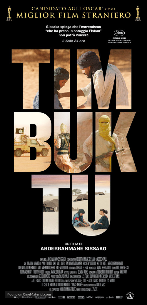 Timbuktu - Italian Movie Poster