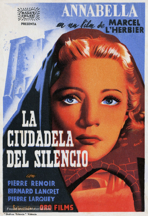 Citadelle du silence, La - Spanish Movie Poster