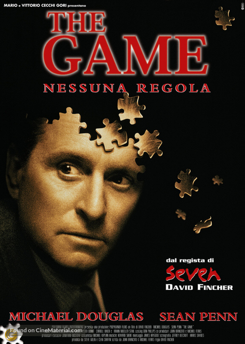 The Game - Italian Movie Poster