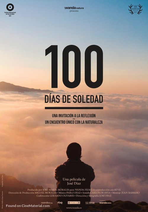 100 d&iacute;as de soledad - Spanish Movie Poster