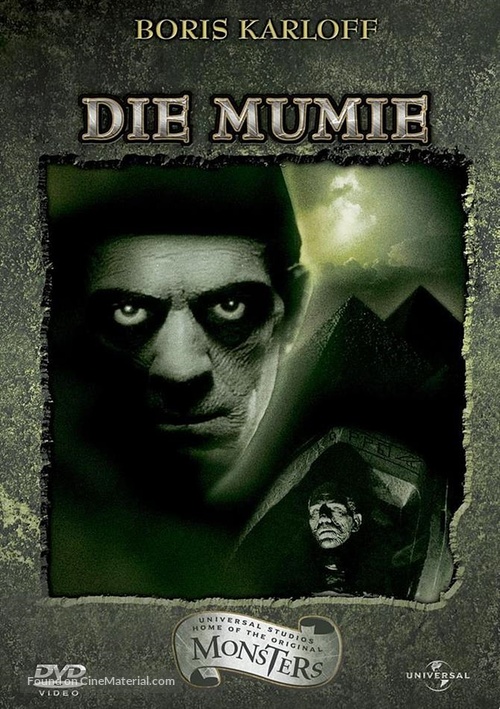 The Mummy - German DVD movie cover